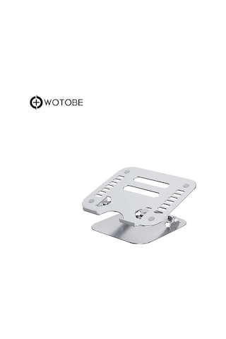 Ayarlanabilir Metal Laptop Standı Notebook Tutucu Alüminyum Macbook Uyumlu Yükseltici