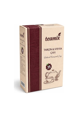 Tarçın Stevia Çayı 60 Gr 30 Süzen Poset