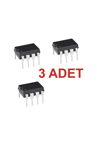 Ne555 3 Adet Dıp-8 Timer Zamanlayıcı/osilatör Entegre Rodevino