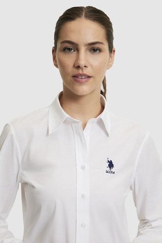 U.S. Polo Assn. U.s. Polo Assn. Kadın Beyaz Gömlek Basic 50320205-vr013