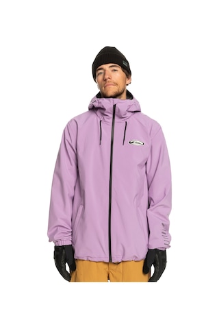 Quıksılver Quiksilver High In The Hood Unisex Mor Snowboard Ceketi Pjc0 Mor