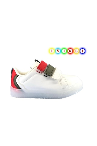 Cool Kids Mami-sun Işıklı Sneaker Çocuk Spor Ayakkabı Haki