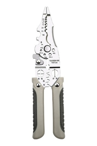 Kosona Tuosen Elektrikçi İçin Çok Fonksiyonlu Tel Soyucu Pense - 21.7x5.5x1.8 Cm