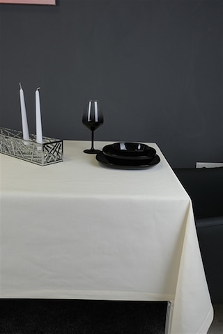 Point Masa Örtüsü Krem