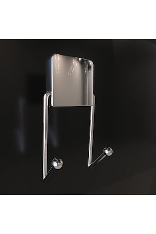 Decorev Dc-542 Dekoratif Banyo Mutfak İkili Havlu Askısı Çok Renkli