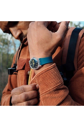 Swatch Blue Away So28k700 Kol Saati Şeffaf