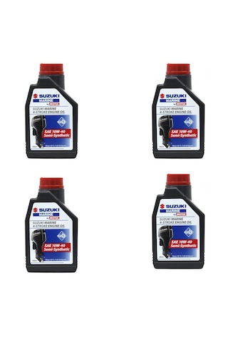 Motul Suzuki Marine 4T 10W-40 Motor Yağı 1 L 4 Adet