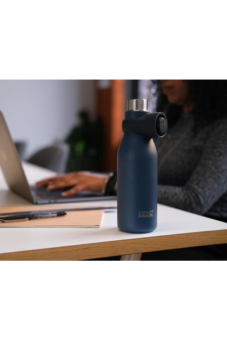 Joseph Joseph Jj Loop Termos Şişe, Mavi, 500 Ml Çok Renkli