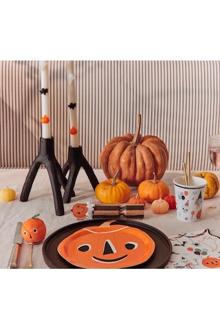 Meri Meri - It's Halloween Plates - Cadılar Bayramı Tabak 8'li