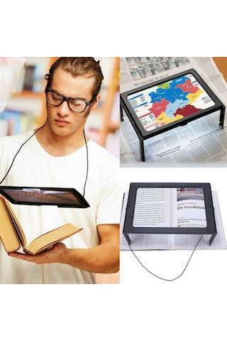 Nikula Led Işıklı Kitap Okuma Büyüteç Nikula Led Işıklı Kitap Okuma Büyüteç