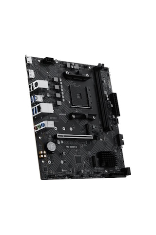 Msı Pro B550m-b Am4 Ddr4 4600oc Hdmı Dp 2x M.2 Usb 5gbps Matx