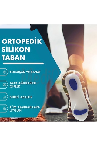 Medigel MG01 - Silikon Ortopedik Topuk Dikeni İçin Yumuşak Tabanlık