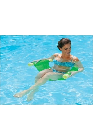Ygt Ambalaj Yeşil Deniz Havuz Sandalyesi 150x6 Cm Makarna Ve File Yeşil