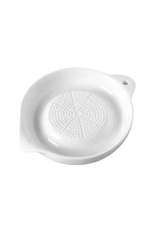 Porselen Rende Plakası Beyaz Seramik Çok Amaçlı Öğütücü Plaka Meyveler Zencefil Sarımsak Soğan Sebzeler İçin Parlatma Makinesi Beyaz