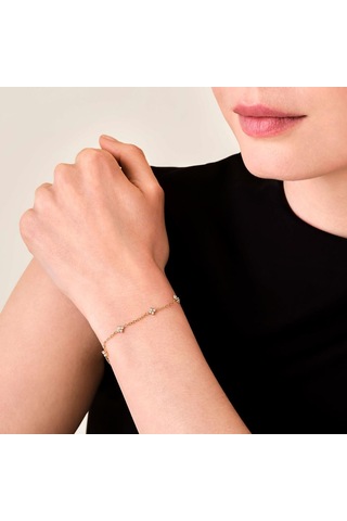 Rosefield Jbdsg.j1359 Kristal Yıldız Altın Renkli Çelik Bileklik