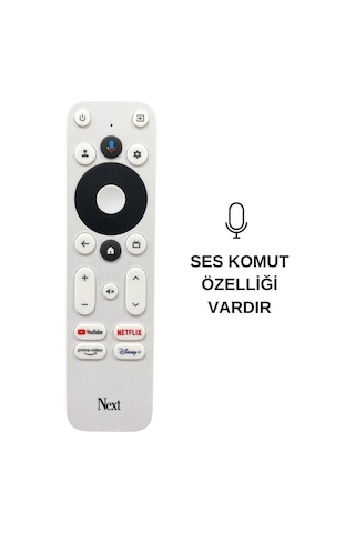 Next 4k Tv Stick Tv Box Kumanda - Ses Komutlu
