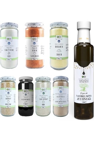 OG natural Organik Sertifikalı Bebek Ek Gıda Hazırlama Seti Ultra +8 Ay