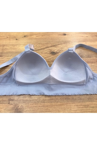 Best Bra Umt Kadın Telsiz İçi Boş C Cup Rahat Sütyen Gri