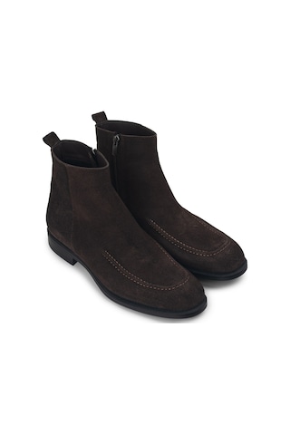 Deery Hakiki Süet Kahverengi Erkek Bot - 01975mkhvc01 Kahverengi