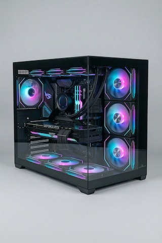 Onyx 7x12cm Argb Fan Temper Cam 1 X Type-c - 1 X Usb 3.0 Akvaryum Gaming Oyuncu Kasası