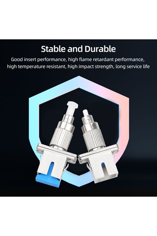 Yaozixa Fc Erkek-sc Dişi Fiber Optik Adaptörü: Yüksek Verimli, Düşük Kayıp, 1310-1550nm Dalga Boyu, 1000+ Tak-çık