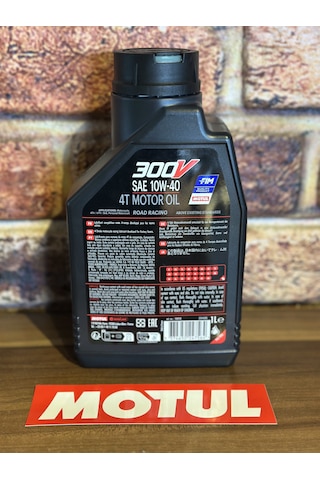 Motul 300v 10w40 4t Fl Racıng Road Motosiklet Motor Yağı 1 Litre