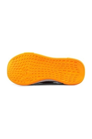 Kids Aqua Yumuşak Esnek Hafif Nefes Alabilen Unisex File Çocuk Sneaker Spor Ayakkabı Siyah Turuncu