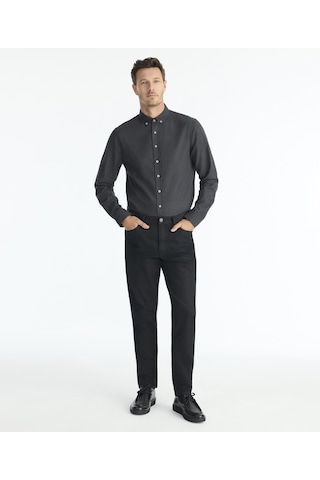 Yargıcı Straight Normal Bel Pantolon 25kepn3011x 001 Siyah