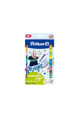 Pelikan Keçeli Kalem Colorella Magic 12 Renk Keçeli Boya Kalemi