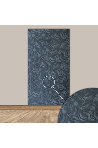 Tink 3d Kendinden Yapışkanlı Akustik Keçe Panel Modern Desenli 52x98 Cm 10 Adet 5 M² Koyu Gri
