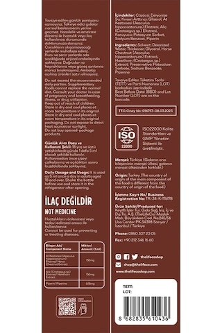 TheLifeCo At Kestanesi & Alıç Ekstraktı 150 ML