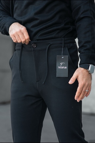 Klasik Erkek Jagger Pantolon Klasik Duble Paça Detaylı Jogger Likralı Erkek Kumaş Pantolon