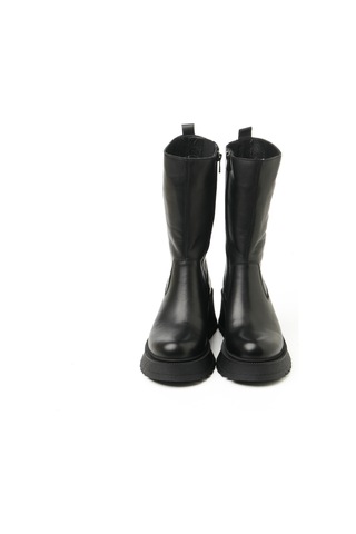 Sıyah Çizme Kadın Rc-33607 John May Siyah