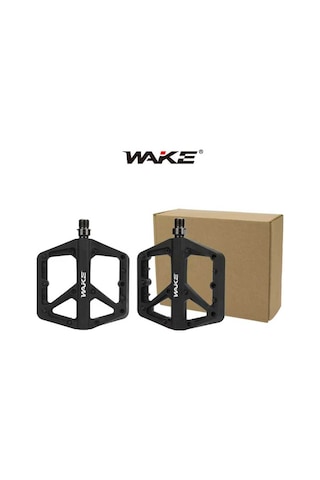 Wake Plastik Siyah Rulmanlı Vidalı Platform Pedal