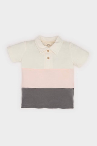 DeFacto Erkek Bebek Polo Yaka Renk Bloklu Pike Kısa Kollu Tişört B9247A525SMGR452