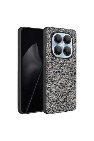 Onegif - 189 - Xiaomi Redmi Note 15 Pro 5g Bright Simli Kapak - Csmo-tex - - Gold