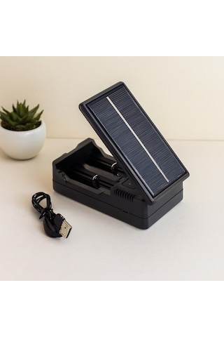 Li-ion Pil Şarj Aleti 1200ma Güneş/solar