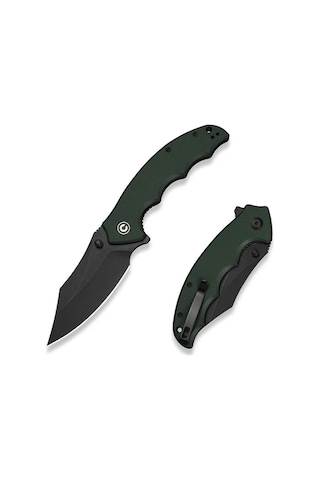 Civivi Pentad Black G10 Handle Black Stonewashed Nitro-v Blade Kamp Çakı Siyah