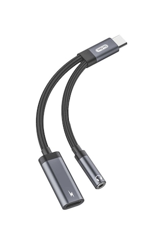 Go Des GD-UC312 Type-C To 3.5 mm Aux Kulaklık ve Şarj Dönüştürücü Ses Adaptörü - ZORE-257776