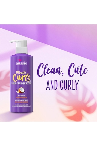 Aussie Miracle Curls Kıvırcık Saçlar Ön Yıkama Şampuanı 500ml Tüm Saçlar