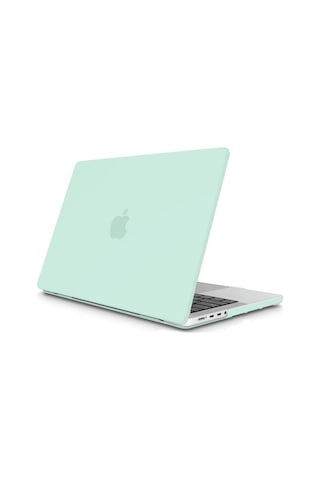 Codegen 16" Macbook Uyumlu Pro M1 A2485 Su Yeşili Kılıf Koruyucu Kapak