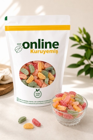 Akide Şekeri Mandalin - 500 Gr