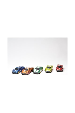 Yarış Arabaları 5 Li Set Karışık Renk Ve Model