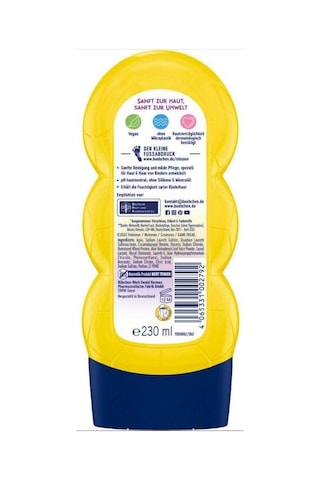 Bübchen Çocuk Şampuan&Duş Jeli 2 İn 1 Pokemon Pikachu 230 Ml