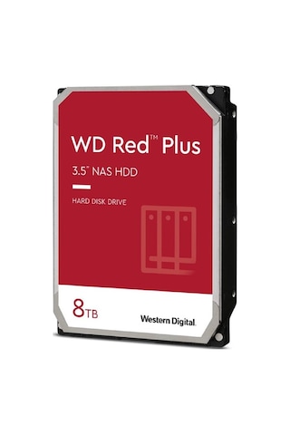 Wd Red Plus Nas 8tb 3.5'' 5640rpm Sata Wd80efpx