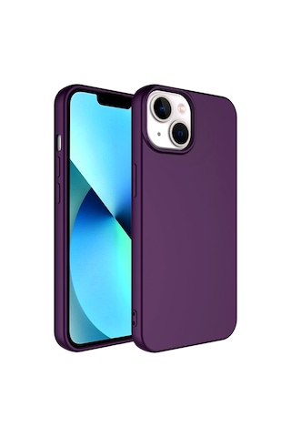 İphone Uyumlu 14 Kılıf Tchs Lsr Lansman Kapak - Siyah Siyah