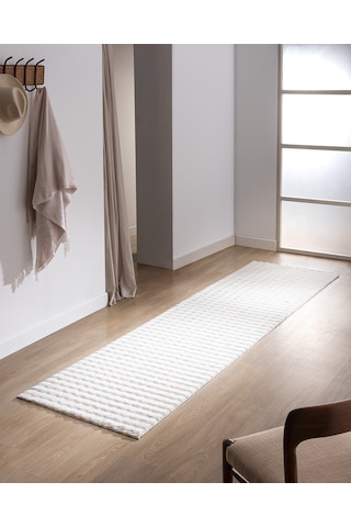 Madame Coco Vivre Bubble Halı - Bej - 80x300 Cm 8684427182956 Ekru 80 X 300 Bej