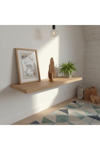 Simdale Wood İsimli Dekoratif Ahşap Selvi Ağacı - Modüler Kaideli