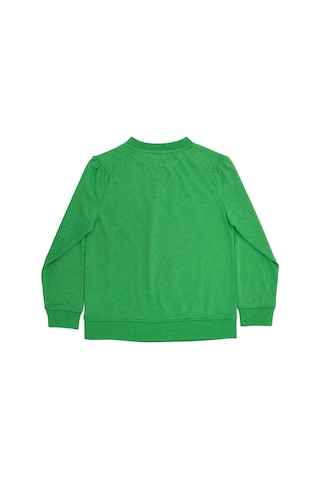 Kız Çocuk Uzun Kollu Benetton Tshirt - Reborn Yeşil