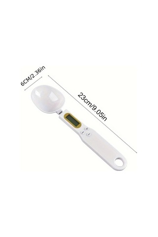 Trendooze Gaojunshop01 Siyah Mutfak Terazisi - 0-500g Hassas Lcd Tare Dönüşüm Siyah